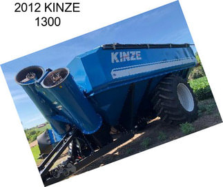 2012 KINZE 1300