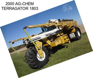 2000 AG-CHEM TERRAGATOR 1803