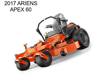 2017 ARIENS APEX 60