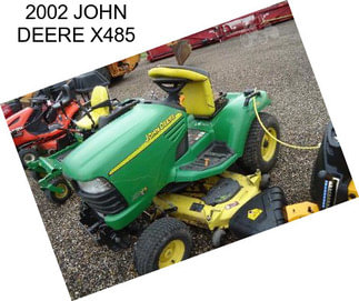 2002 JOHN DEERE X485