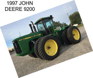 1997 JOHN DEERE 9200