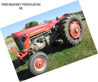 1958 MASSEY-FERGUSON 65