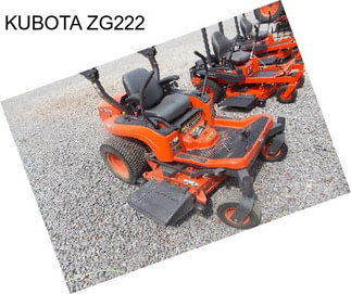 KUBOTA ZG222