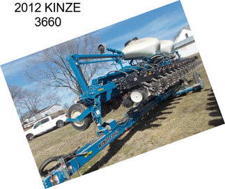 2012 KINZE 3660