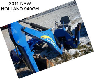 2011 NEW HOLLAND 940GH