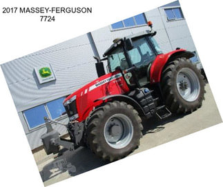 2017 MASSEY-FERGUSON 7724