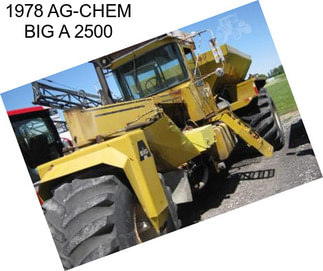 1978 AG-CHEM BIG A 2500