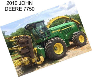 2010 JOHN DEERE 7750
