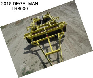 2018 DEGELMAN LR8000