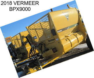 2018 VERMEER BPX9000