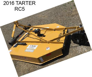 2016 TARTER RC5