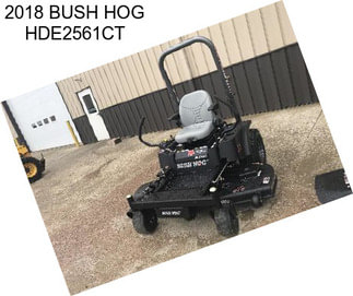 2018 BUSH HOG HDE2561CT