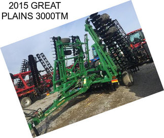 2015 GREAT PLAINS 3000TM