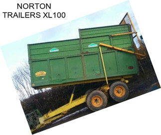 NORTON TRAILERS XL100