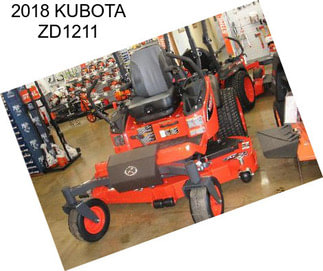 2018 KUBOTA ZD1211