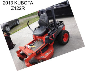 2013 KUBOTA Z122R
