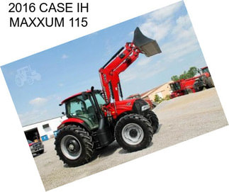 2016 CASE IH MAXXUM 115