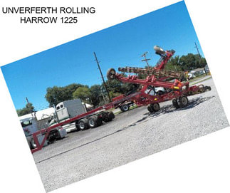 UNVERFERTH ROLLING HARROW 1225