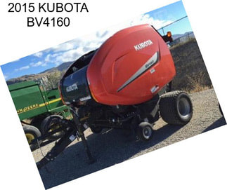 2015 KUBOTA BV4160