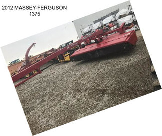 2012 MASSEY-FERGUSON 1375