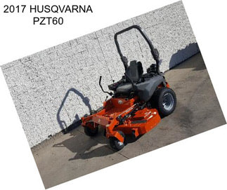 2017 HUSQVARNA PZT60