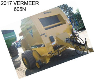 2017 VERMEER 605N