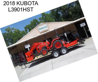 2018 KUBOTA L3901HST