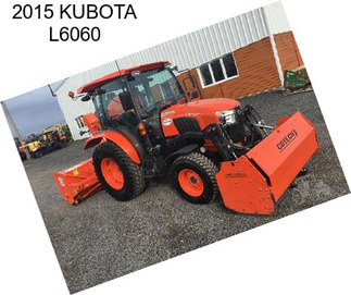 2015 KUBOTA L6060