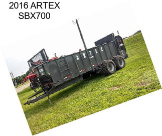 2016 ARTEX SBX700