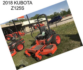 2018 KUBOTA Z125S