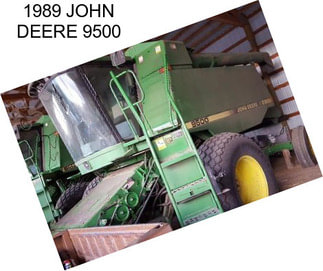 1989 JOHN DEERE 9500