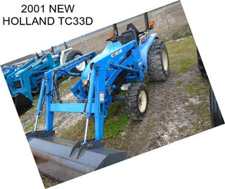 2001 NEW HOLLAND TC33D