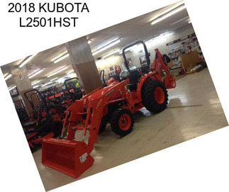 2018 KUBOTA L2501HST