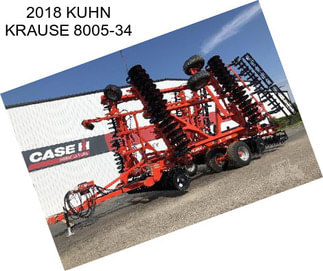 2018 KUHN KRAUSE 8005-34