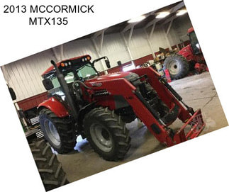 2013 MCCORMICK MTX135