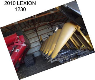 2010 LEXION 1230