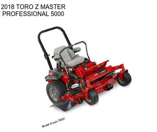 2018 TORO Z MASTER PROFESSIONAL 5000