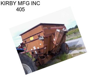 KIRBY MFG INC 405
