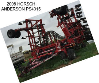 2008 HORSCH ANDERSON PS4015
