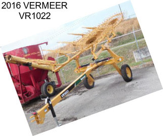 2016 VERMEER VR1022