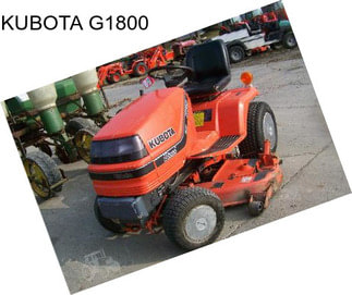 KUBOTA G1800