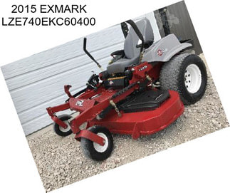 2015 EXMARK LZE740EKC60400