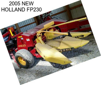 2005 NEW HOLLAND FP230