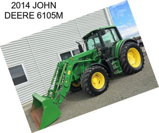 2014 JOHN DEERE 6105M