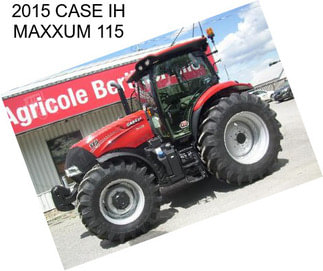 2015 CASE IH MAXXUM 115