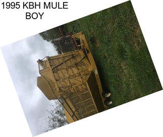 1995 KBH MULE BOY