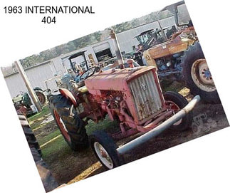 1963 INTERNATIONAL 404