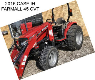 2016 CASE IH FARMALL 45 CVT