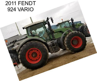 2011 FENDT 924 VARIO