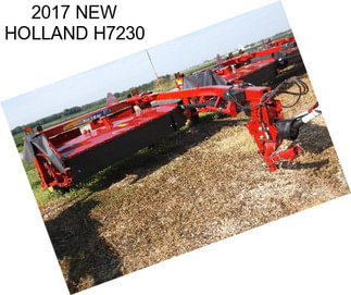 2017 NEW HOLLAND H7230